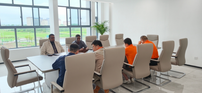 Kenya-customer-visit-lzm-mobile-party-hall-factory.jpg